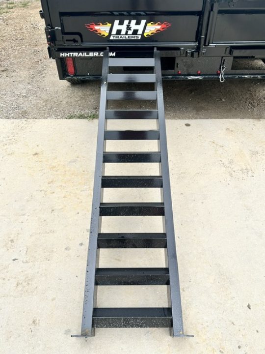New 2027 H&H Trailers 83"X14' 16K HD DUMP TRAILER 8K OIL BATH AXLES Dump Trailer