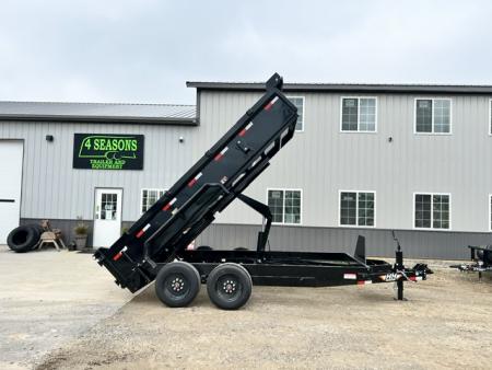 New 2027 H&H Trailers 83 X14' 16K HD DUMP TRAILER 8K OIL BATH AXLES Dump Trailer