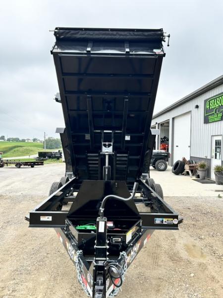 New 2027 H&H Trailers 83"X14' 16K HD DUMP TRAILER 8K OIL BATH AXLES Dump Trailer