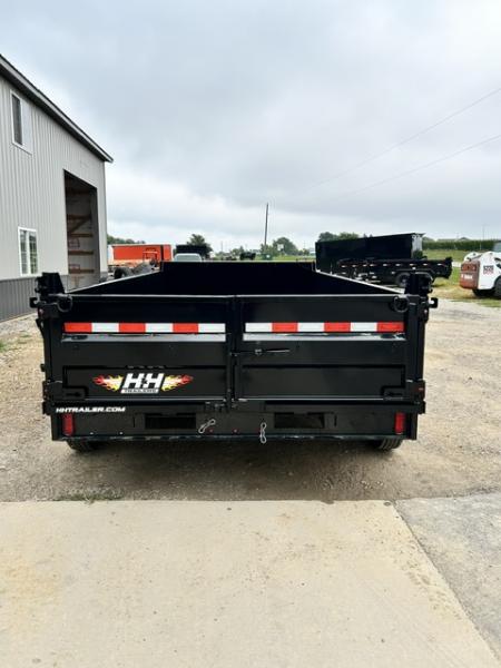 New 2027 H&H Trailers 83"X14' 16K HD DUMP TRAILER 8K OIL BATH AXLES Dump Trailer