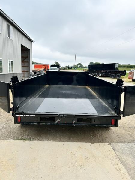 New 2027 H&H Trailers 83"X14' 16K HD DUMP TRAILER 8K OIL BATH AXLES Dump Trailer