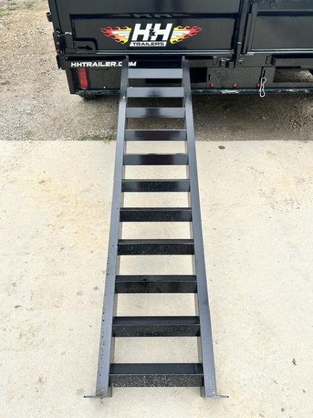 New 2027 H&H Trailers 83"X14' 16K HD DUMP TRAILER 8K OIL BATH AXLES Dump Trailer