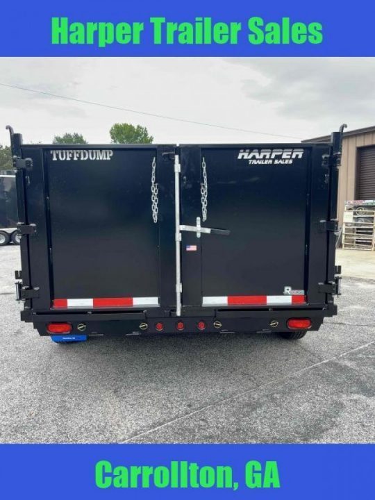 New 2026 7X16 TUFFDUMP 14K DUMP TRAILER 4' WALLS