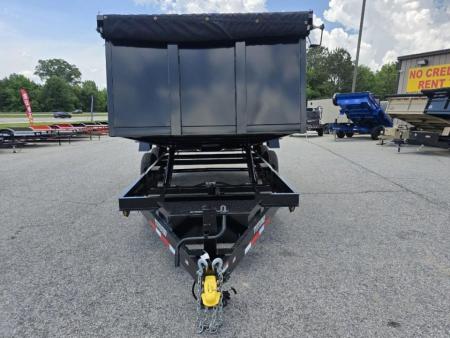 New 2026 7X16 TUFFDUMP 14K DUMP TRAILER 4' WALLS