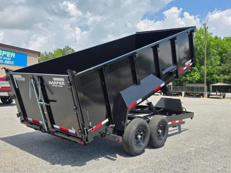 New 2026 7X16 TUFFDUMP 14K DUMP TRAILER 4' WALLS