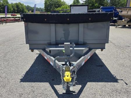 New 2026 TUFFDUMP 7X16 14K DUMP TRAILER WITH 2' WALLS