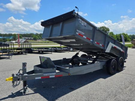 New 2026 TUFFDUMP 7X16 14K DUMP TRAILER WITH 2' WALLS