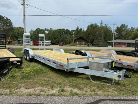 New 2027 Quality Steel Galvanized 83  x 24' 16k Equipment Trailer