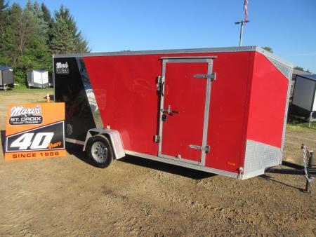Used 2020 MTI Trailers 6x14 Cargo / Enclosed Trailer
