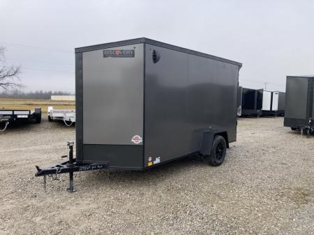 New 2026 Discovery 6x12' Cargo Trailer - Rear