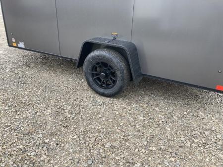 New 2026 Discovery 6x12' Cargo Trailer - Rear Spoiler