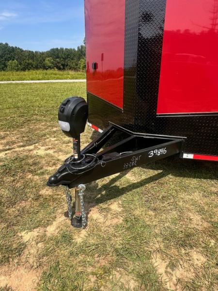 New 8.5x32 Race Trailer - Finished Interior- 7000lb Spread Torsion -Double Doors- E-Track-Full Escape Door-Removable Fender