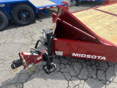 New 2027 Midsota 7X16+6 17.6K TILT Equipment Trailer