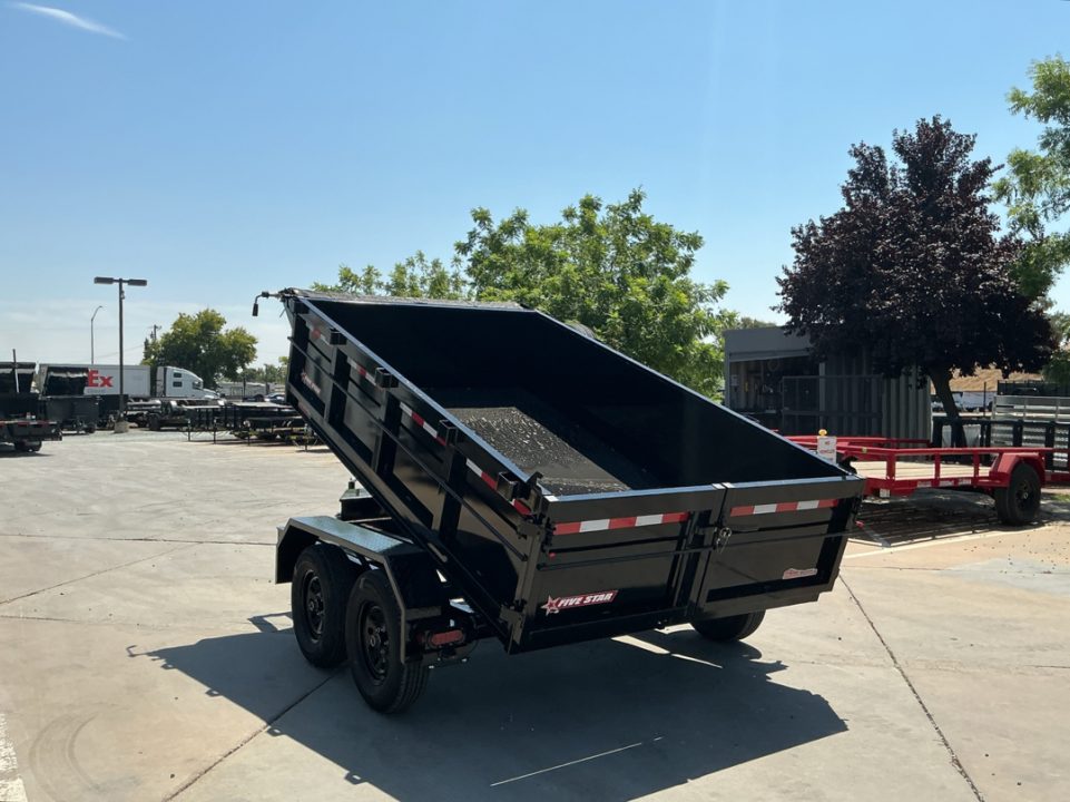 New 2027 Five Star Trailers DT610065 D7 6.5FT X 10FT 7K GVW Dump Trailer