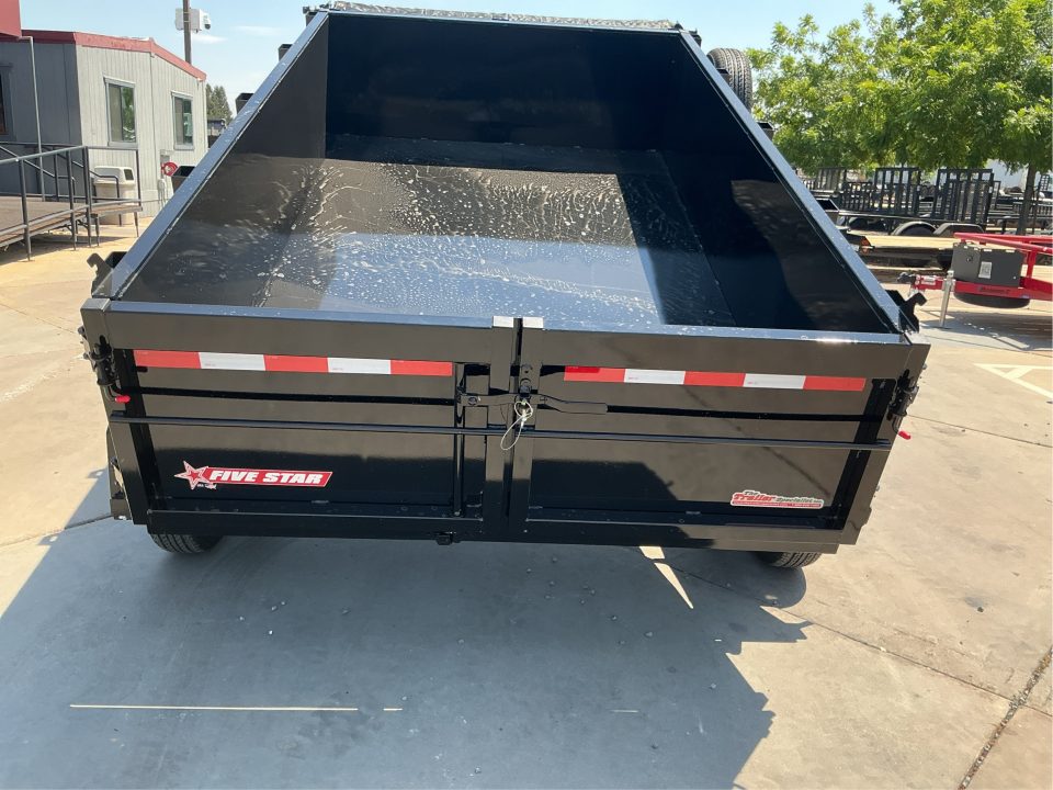 New 2027 Five Star Trailers DT610065 D7 6.5FT X 10FT 7K GVW Dump Trailer