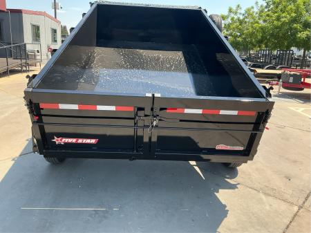 New 2027 Five Star Trailers DT610065 D7 6.5FT X 10FT 7K GVW Dump Trailer