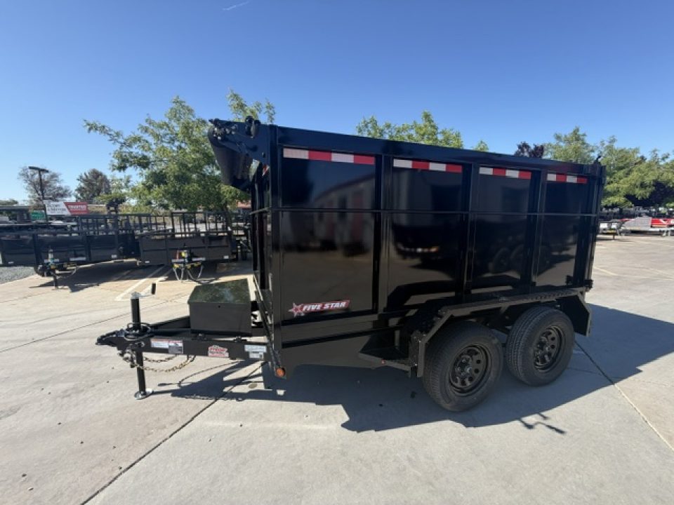 New 2027 Five Star Trailers DT610257 D7 P4 6.5FT X 10FT 7K GVW Dump Trailer