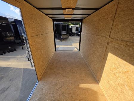 New 2027 New 6x12 SA Semi-Screwless Enclosed Trailer | Spoiler Package | .08 Polycor | Dexter Axle | 1210