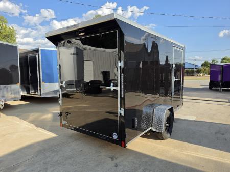 New 2027 New 6x12 SA Semi-Screwless Enclosed Trailer | Spoiler Package | .08 Polycor | Dexter Axle | 1210