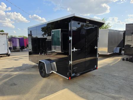 New 2027 New 6x12 SA Semi-Screwless Enclosed Trailer | Spoiler Package | .08 Polycor | Dexter Axle | 1210