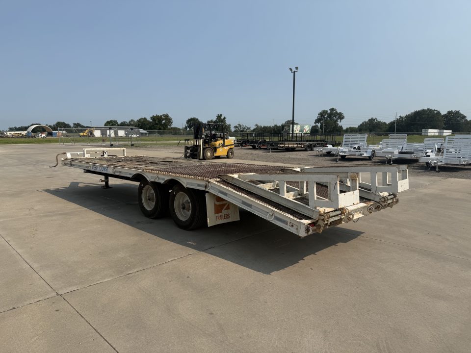 Used 1987 Custom Built 25' Deckover Trailer