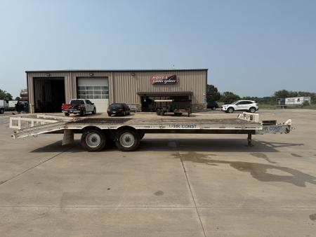 Used 1987 Custom Built 25' Deckover Trailer