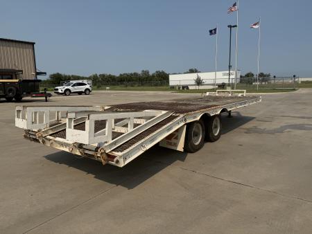 Used 1987 Custom Built 25' Deckover Trailer