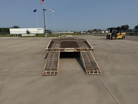 Used 1987 Custom Built 25' Deckover Trailer