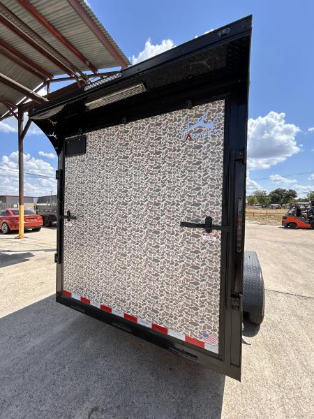 New 2026 Sawyer Trailers Brand New Duck Camo 7x16 Cargo / Enclosed Trailer