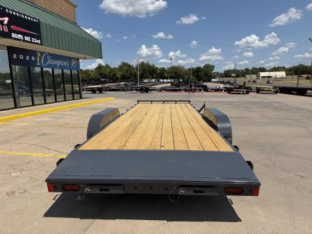 New #158536 2027 LAMAR CE 22 X 83 TANDEM AXLE 7K WOOD FLOOR CAR HAULER