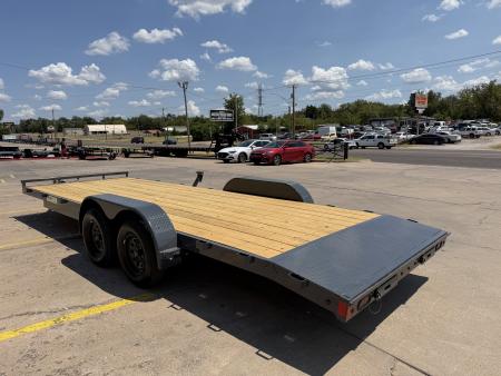 New #158536 2027 LAMAR CE 22 X 83 TANDEM AXLE 7K WOOD FLOOR CAR HAULER