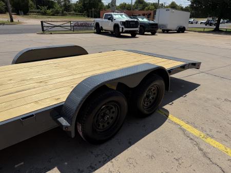 New #158536 2027 LAMAR CE 22 X 83 TANDEM AXLE 7K WOOD FLOOR CAR HAULER