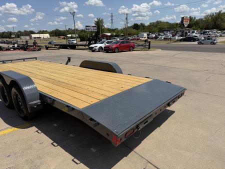 New #158536 2027 LAMAR CE 22 X 83 TANDEM AXLE 7K WOOD FLOOR CAR HAULER