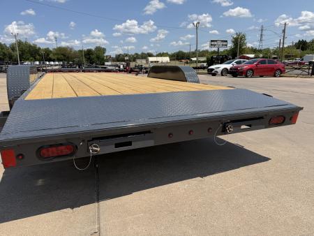 New #158536 2027 LAMAR CE 22 X 83 TANDEM AXLE 7K WOOD FLOOR CAR HAULER