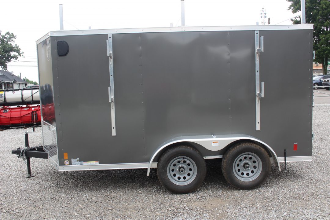 New 2027 Darkhorse Cargo DHW 7' x 12' Cargo / Enclosed Trailer - DOUBLE REAR DOOR - 7000# GVW