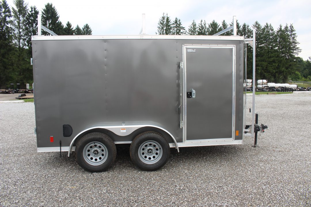 New 2027 Darkhorse Cargo DHW 7' x 12' Cargo / Enclosed Trailer - DOUBLE REAR DOOR - 7000# GVW