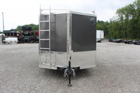 New 2027 Darkhorse Cargo DHW 7' x 12' Cargo / Enclosed Trailer - DOUBLE REAR DOOR - 7000# GVW