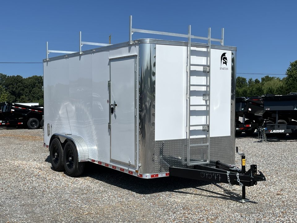 New 2027 Spartan 7'X16' 14K Enclosed Contractor Trailer