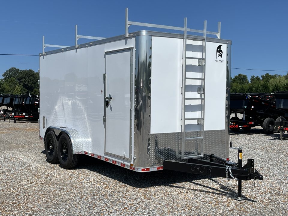 New 2027 Spartan 7'X16' 14K Enclosed Contractor Trailer