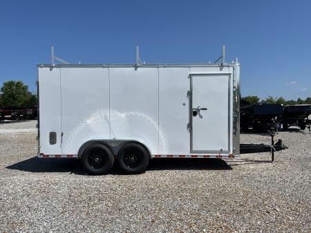 New 2027 Spartan 7'X16' 14K Enclosed Contractor Trailer