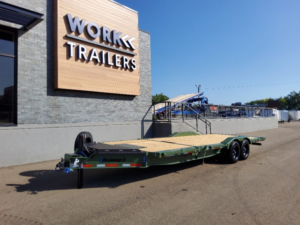 New 2026 Diamond C Trailers HXD208 Tilt Trailer