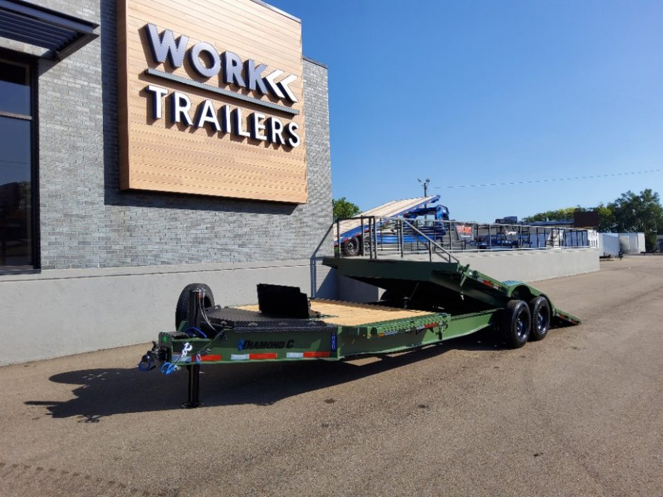 New 2026 Diamond C Trailers HXD208 Tilt Trailer