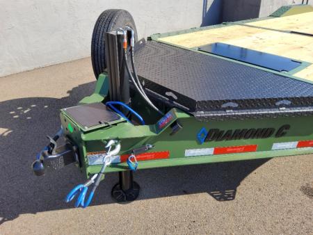 New 2026 Diamond C Trailers HXD208 Tilt Trailer