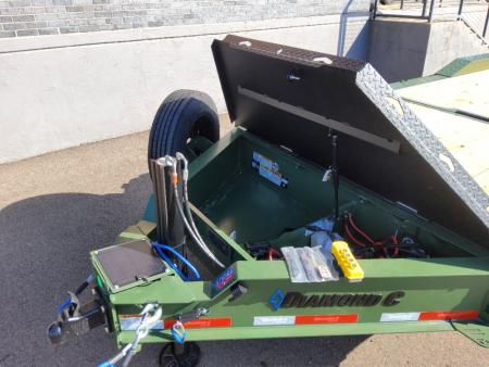 New 2026 Diamond C Trailers HXD208 Tilt Trailer