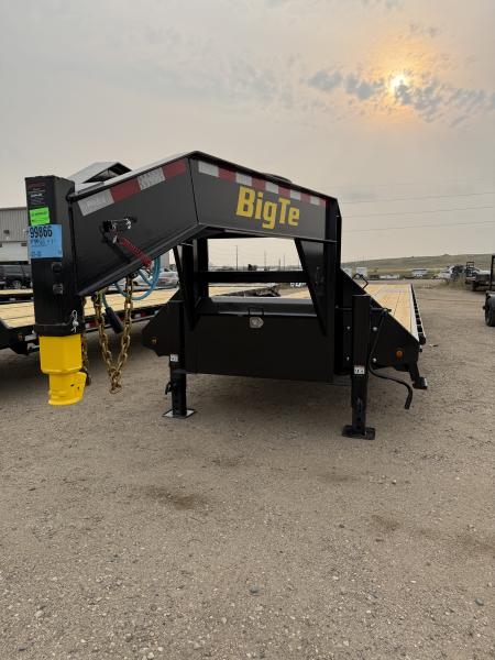 New 2027 BIG TEX TRAILERS 25GN-40STA Flatbed Trailer 14 PLY TIRES