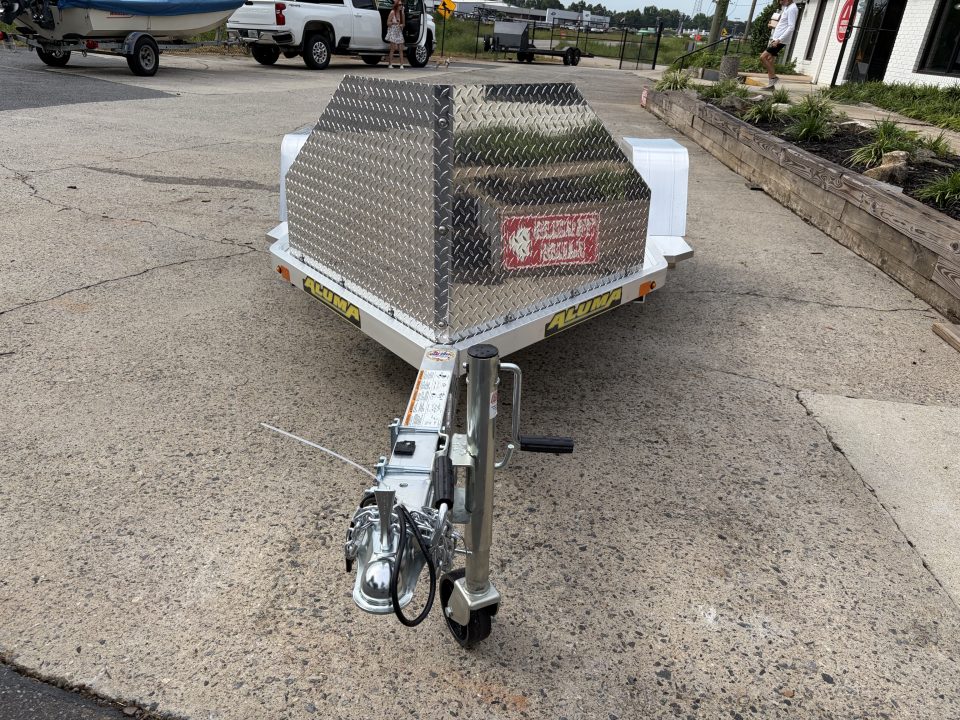 New 2027 Aluma 51" x 10.5' Motorcycle Trailer, MC10