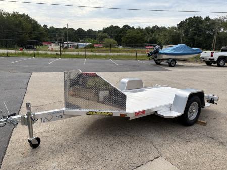New 2027 Aluma 51" x 10.5' Motorcycle Trailer, MC10