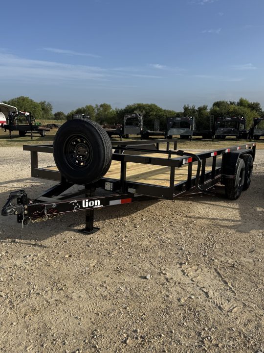 New 2026 Lion Trailers 18PT-1381 Utility Trailer