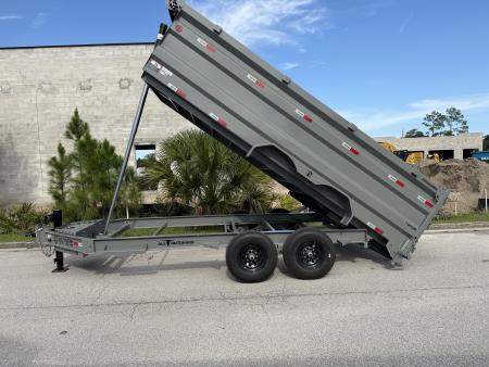 New 2026 Southern Utility 14K 7X16X4 Dump Trailer