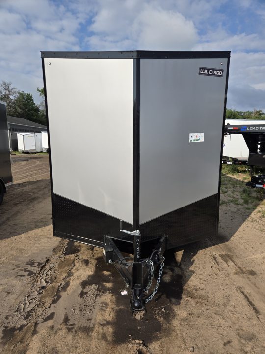 New 2027 US Cargo 7.5X18 SILVER 7K UTV Cargo / Enclosed Trailer